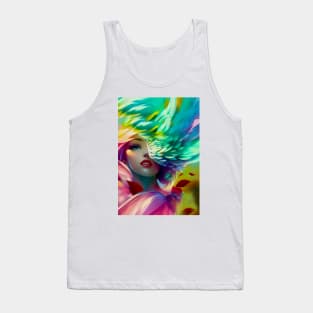 Lady Blooming Tank Top